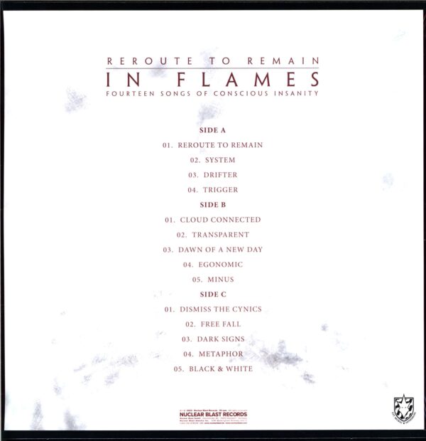 In Flames-Reroute To Remain-LP Vinyl