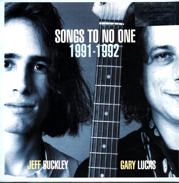 Jeff Buckley & Gary Lucas-Songs To No One 1991-1992 Simply Vinyl-LP Vinyl