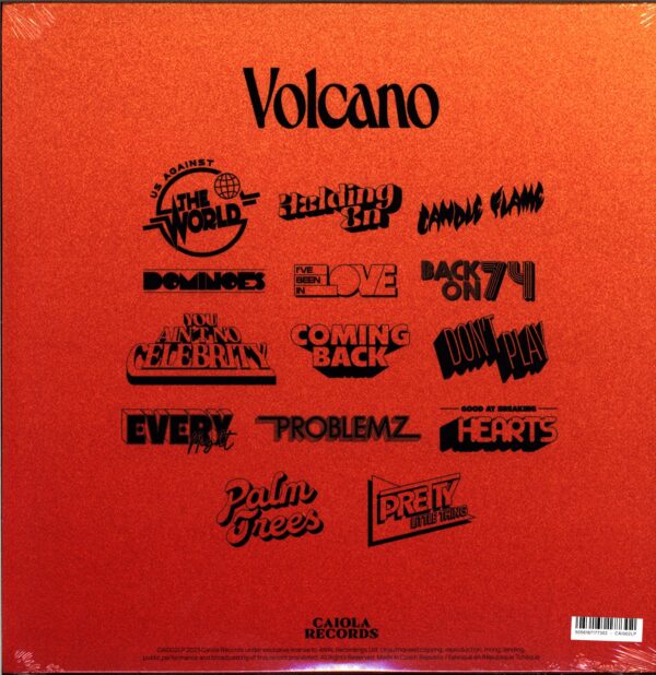 Jungle-Volcano-LP Vinyl