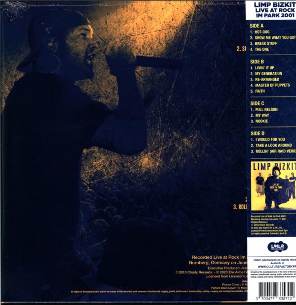 Limp Bizkit-Rock Im Park 2001-LP Vinyl