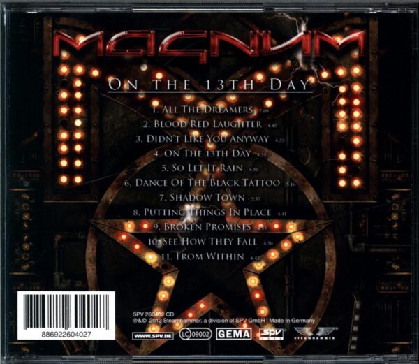 Magnum-On The 13th Day-CD