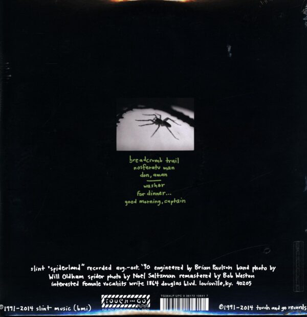Slint-Spiderland-expanded RE 2014 LP Vinyl