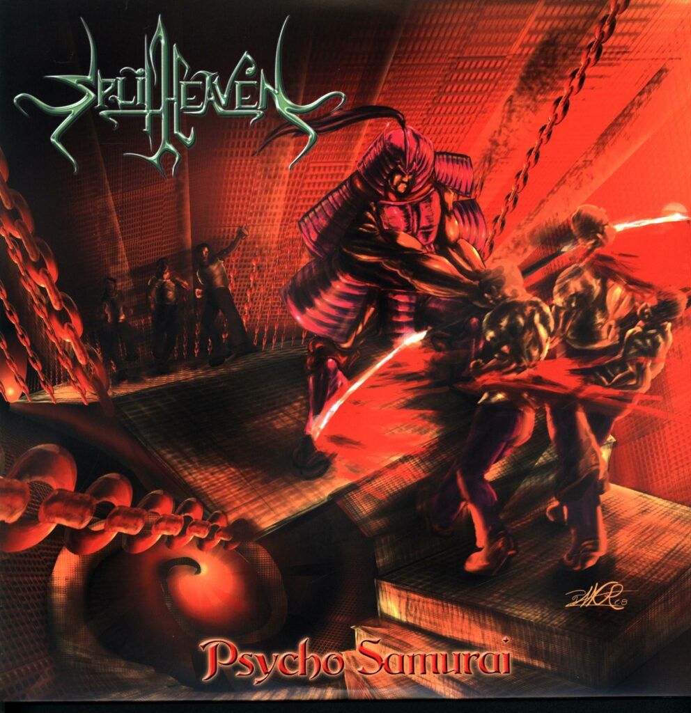 Split Heaven-Psycho Samurai-green LP Vinyl