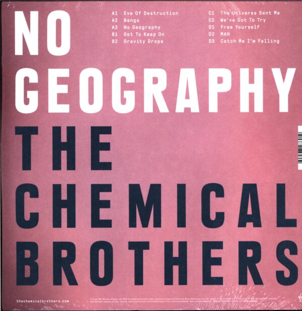 The Chemical Brothers-No Geography-LP Vinyl