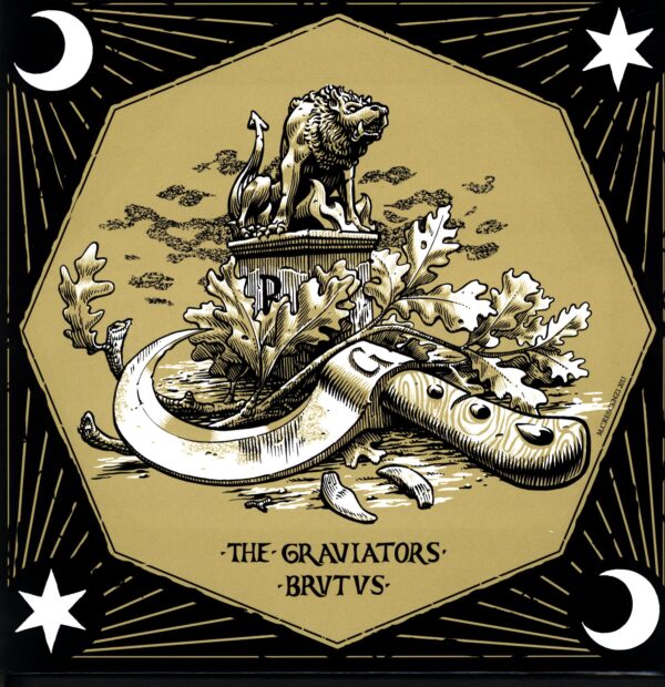 The Graviators - Brutus-Split clear-12 Vinyl