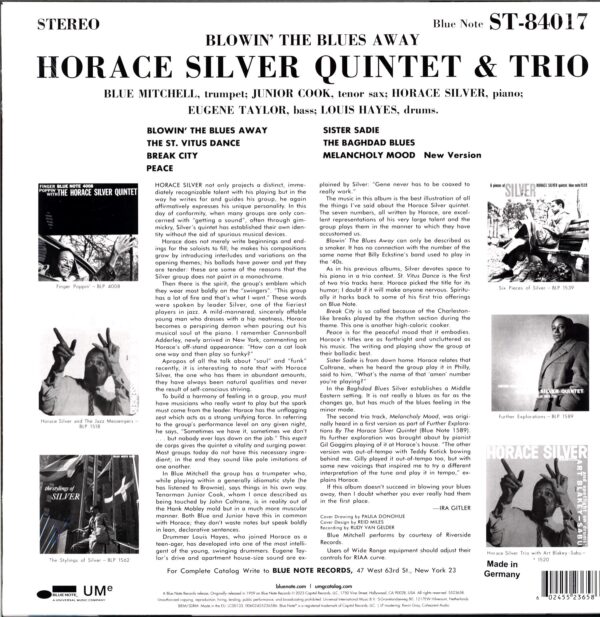 The Horace Silver Quintet-Blowin' The Blues Away-LP Vinyl