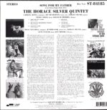 The Horace Silver Quintet-Song For My Father (Cantiga Para Meu Pai)-LP Vinyl