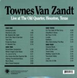 Townes Van Zandt-Live At The Old Quarter Houston Texas-LP Vinyl