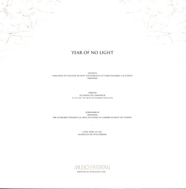 Year Of No Light-Nord-RE white LP Vinyl