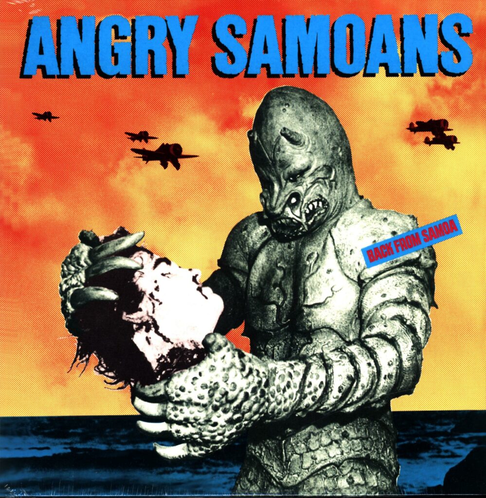 Angry Samoans-Back From Samoa RE US 2022 blue-LP Vinyl