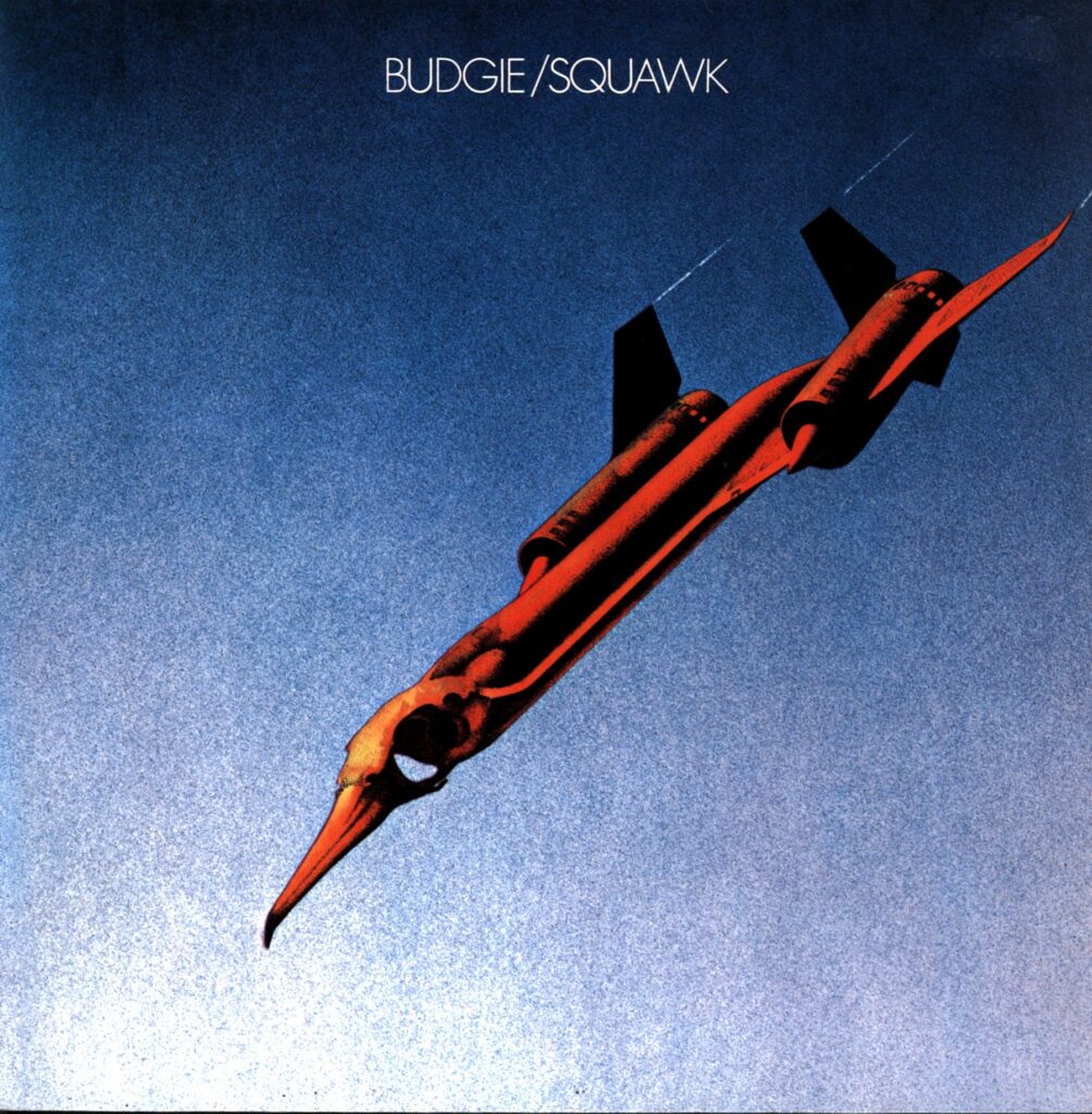 Budgie-Squawk RE white-LP Vinyl