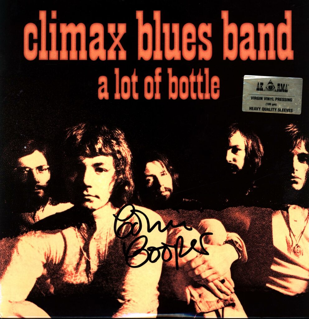 Climax Blues Band-A Lot Of Bottle RE signed-LP Vinyl