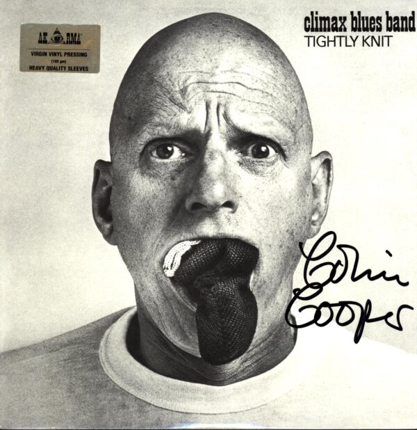 Climax Blues Band-Tightly Knit RE 2001 signed-LP Vinyl