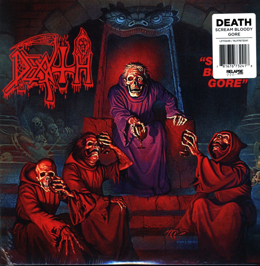 Death-Scream Bloody Gore RE US 2023-LP Vinyl