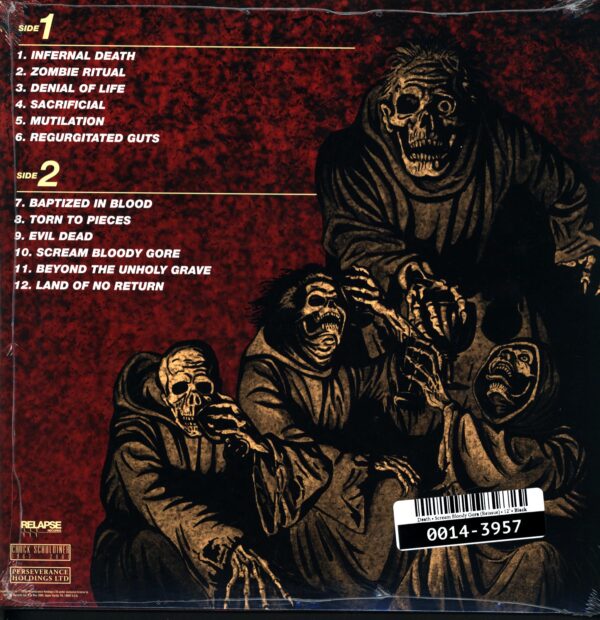 Death-Scream Bloody Gore RE US 2023-LP Vinyl