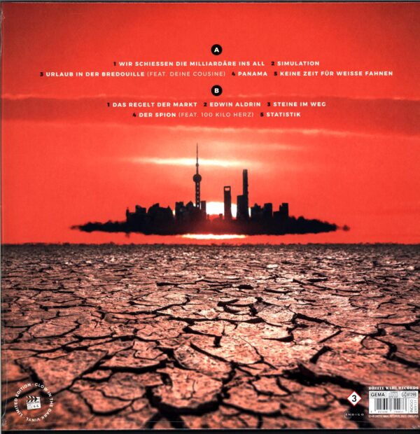 Dritte Wahl-Urlaub In Der Bredouille-LP Vinyl