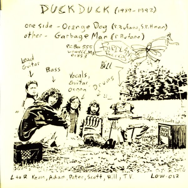 Duck Duck-Orange Dog - Garbage Man-7 Vinyl