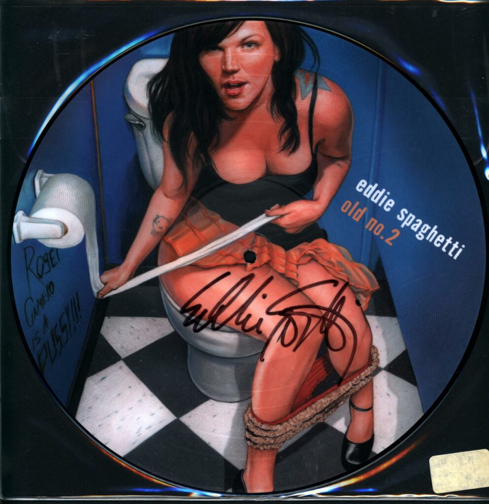 Eddie Spaghetti-Old No.2 Picture Disc signed-LP Vinyl