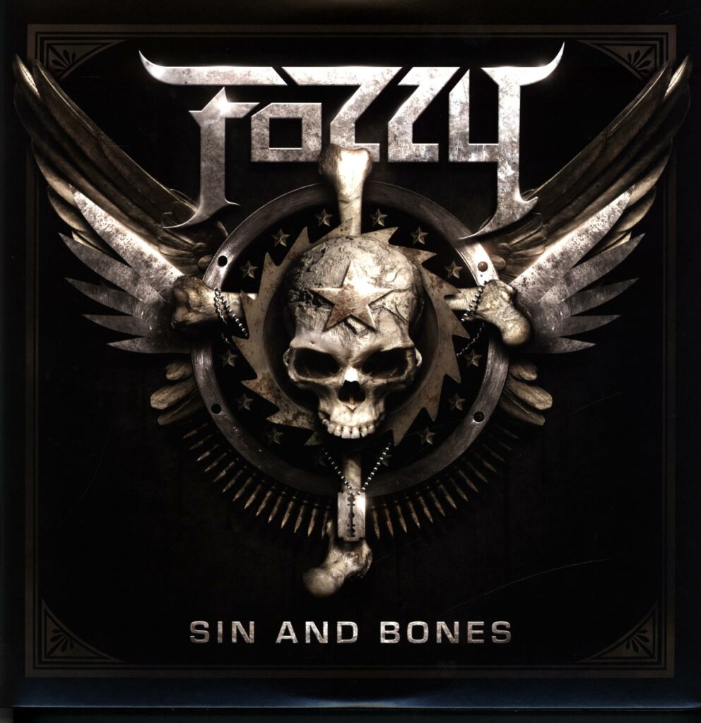 Fozzy-Sin And Bones silver-LP Vinyl