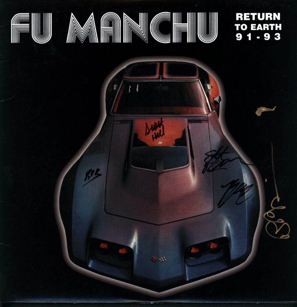 Fu Manchu-Return To Earth 91 - 93 signed-LP Vinyl