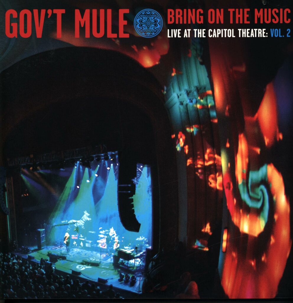 Gov't Mule-Bring On The Music - Live At The Capitol Theatre Vol 2 blue-LP Vinyl