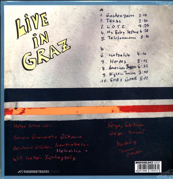 Helge And His Travelling Stars-Live In Graz-LP Vinyl