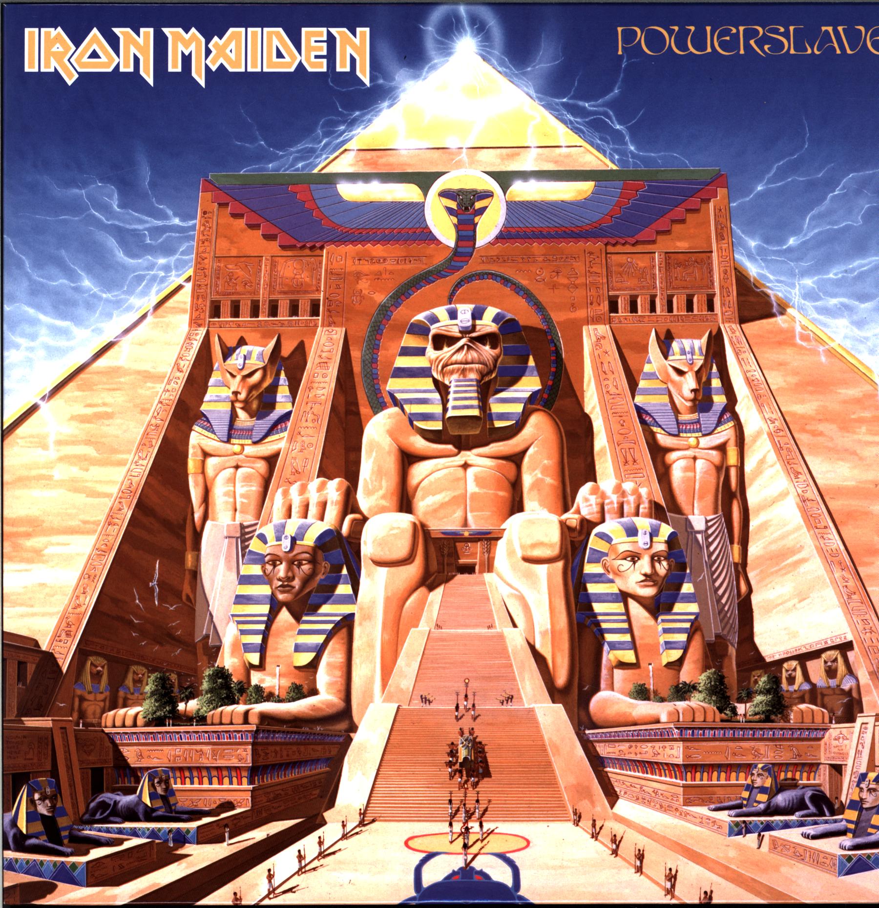 Iron Maiden-Powerslave-LP Vinyl-1 Iron Maiden-Powerslave-LP Vinyl