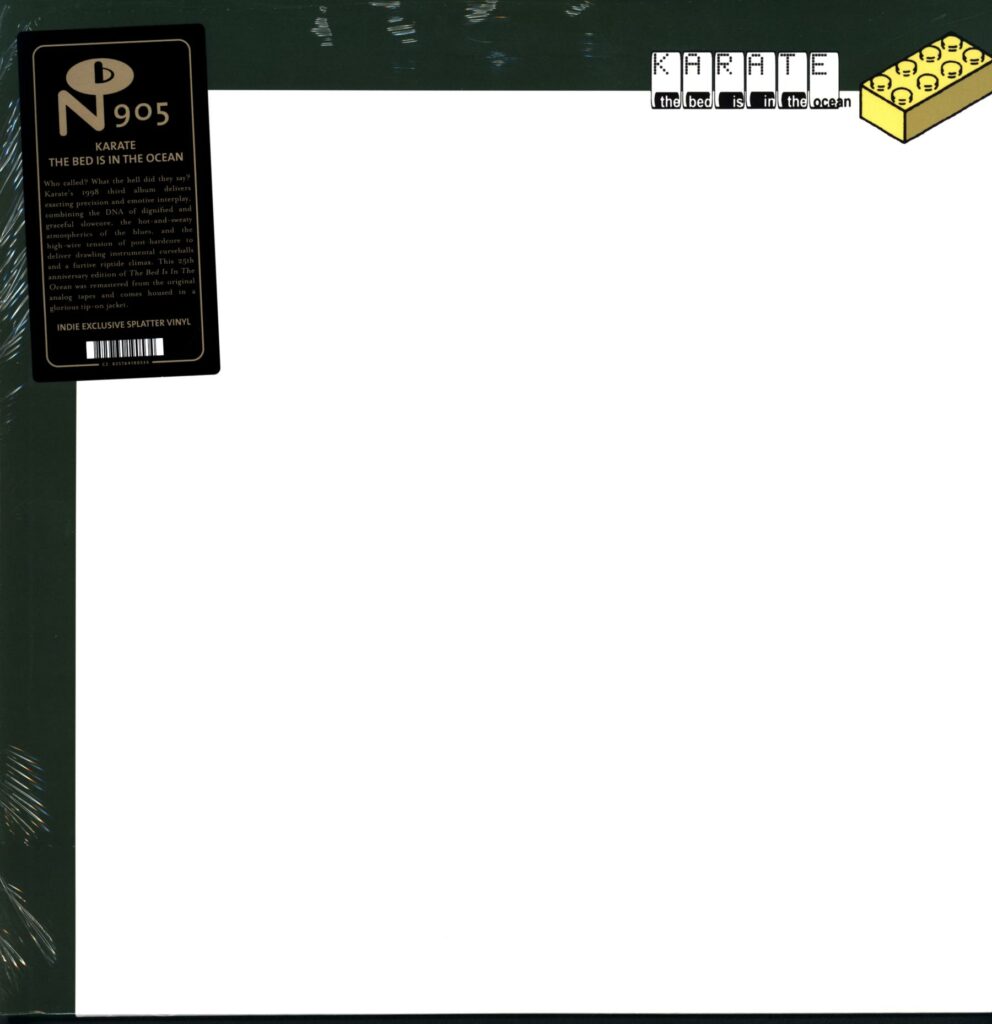 Karate-The Bed Is In The Ocean RE 2022 splatter-LP Vinyl