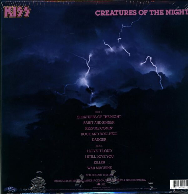 Kiss-Creatures Of The Night-LP Vinyl