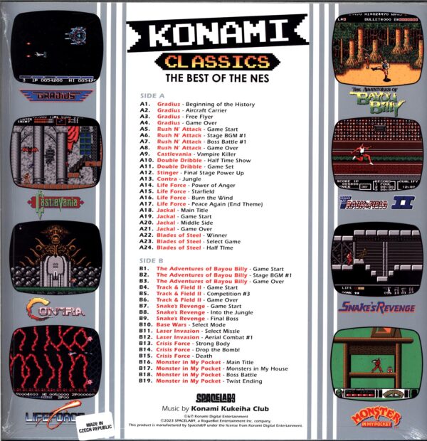 Konami Kukeiha Club-Konami Classics The Best Of The NES-LP Vinyl