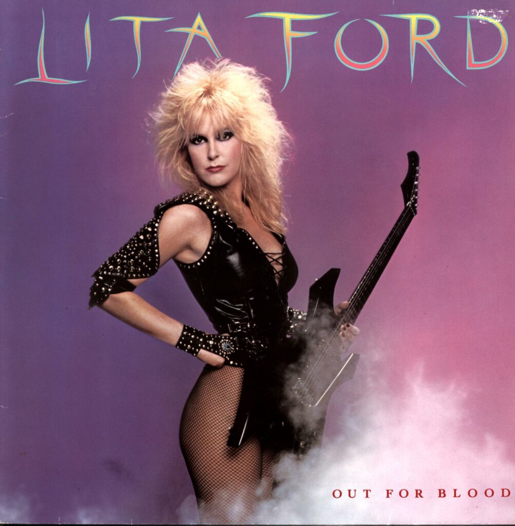 Lita Ford-Out For Blood-LP Vinyl