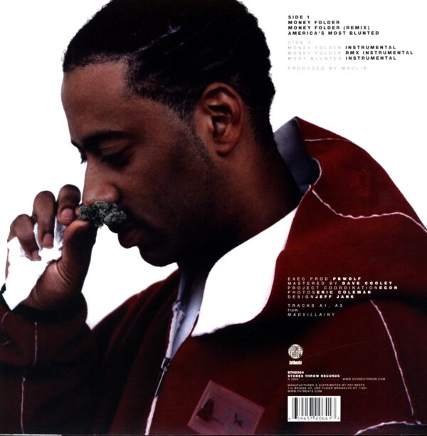 Madvillain-Money Folder-America's Most Blunted RP 2014-12 Vinyl