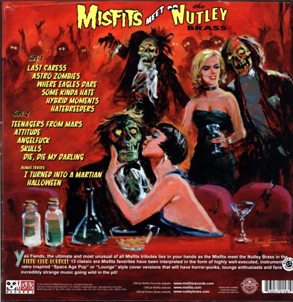 Misfits-Fiend Club Lounge-black LP Vinyl