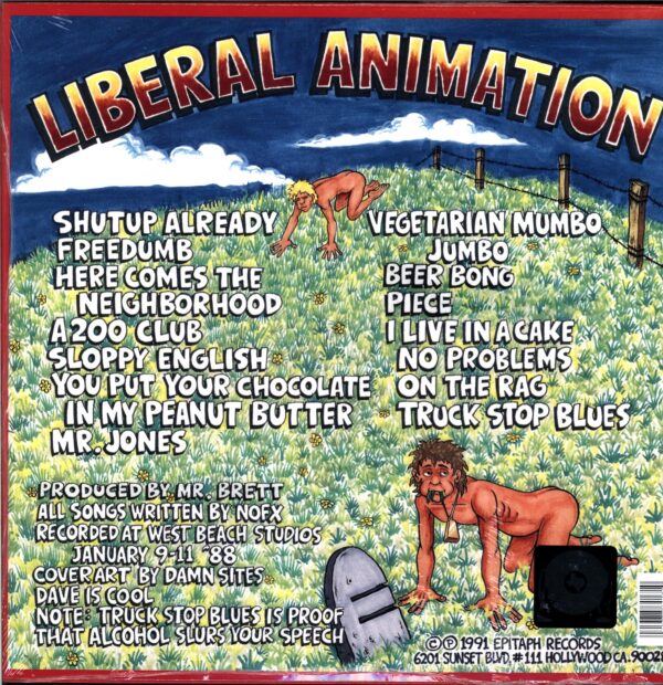 NOFX-Liberal Animation-LP Vinyl