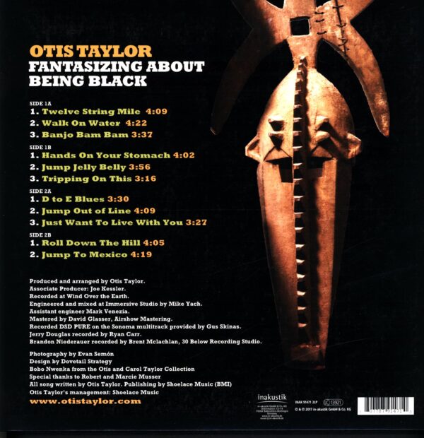 Otis Taylor-Fantasizing About Being Black-LP Vinyl