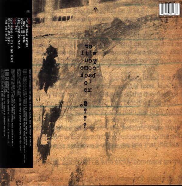 Radiohead-I Might Be Wrong - Live Recordings UK 2001-12 Vinyl