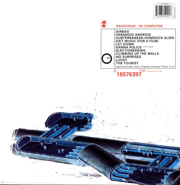 Radiohead-OK Computer UK 1998-LP Vinyl