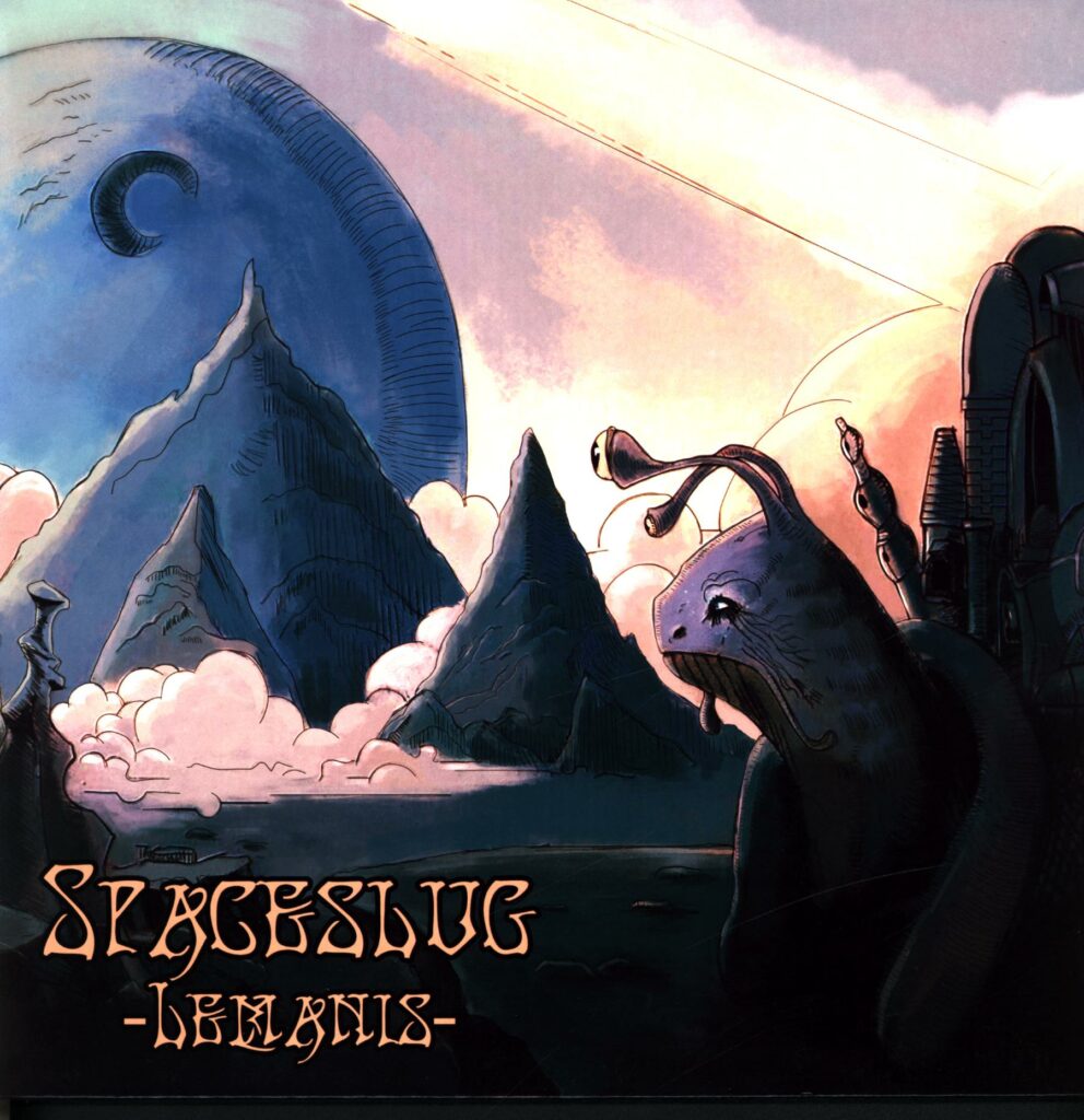 Spaceslug-Lemanis blue-LP Vinyl