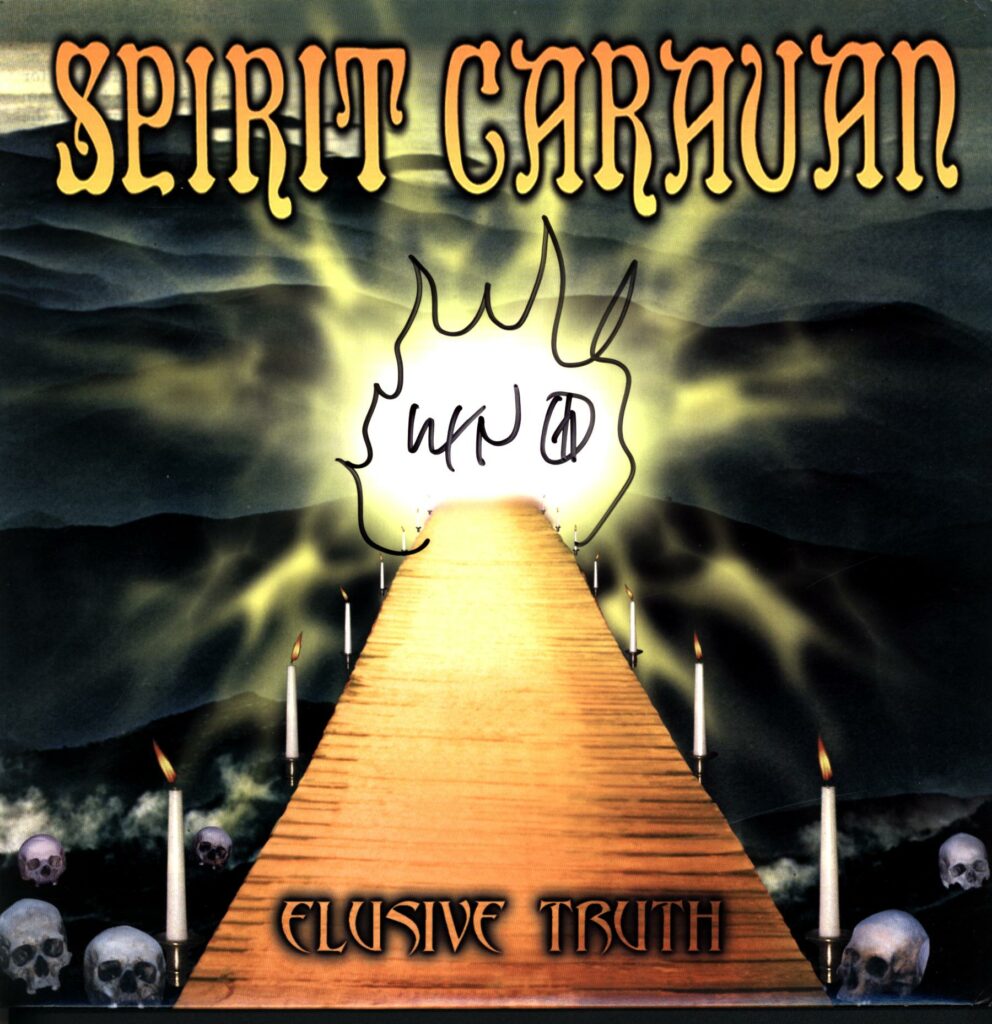 Spirit Caravan-Elusive Truth signed-LP Vinyl