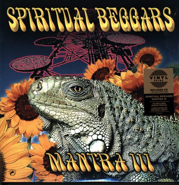Spiritual Beggars-Mantra III RE yellow-LP Vinyl