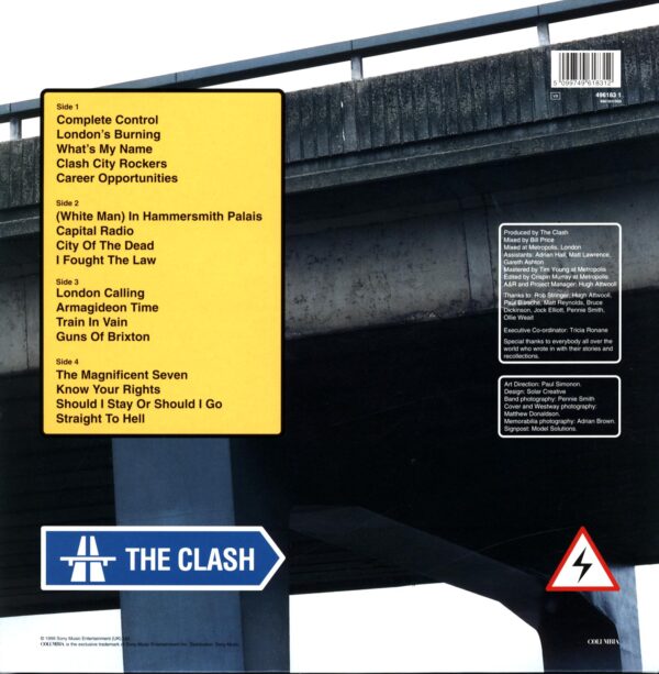 The Clash-From Here To Eternity-LP Vinyl
