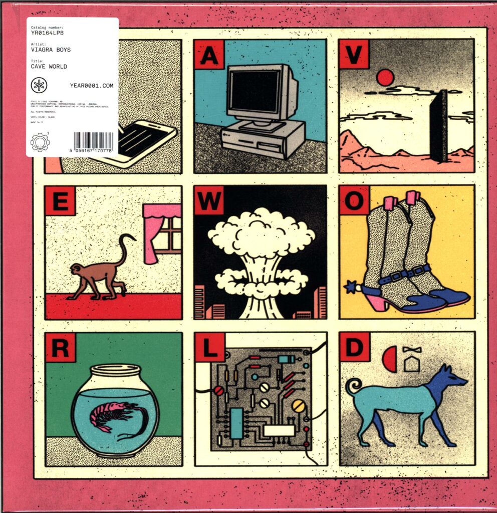 Viagra Boys-Cave World-reissue LP Vinyl