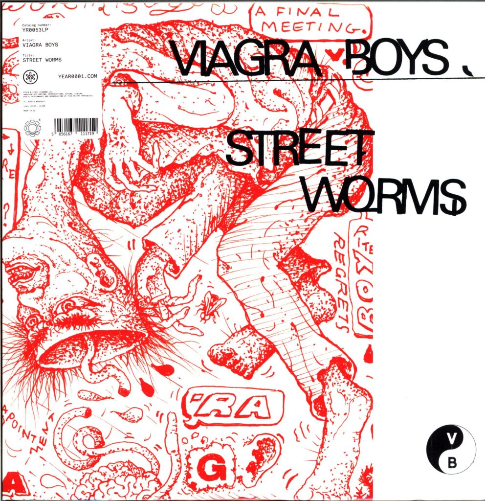 Viagra Boys-Street Worms-clear LP Vinyl