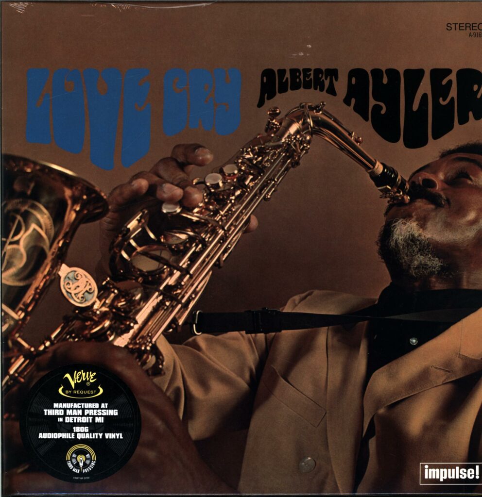 Albert Ayler-Love Cry-LP Vinyl