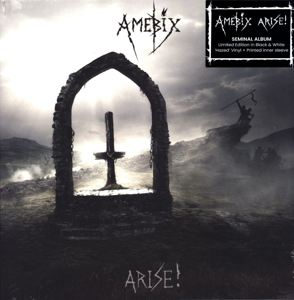Amebix-Arise-LP Vinyl black-white splatter