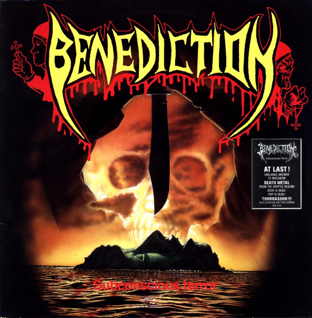 Benediction-Subconscious Terror-LP Vinyl original