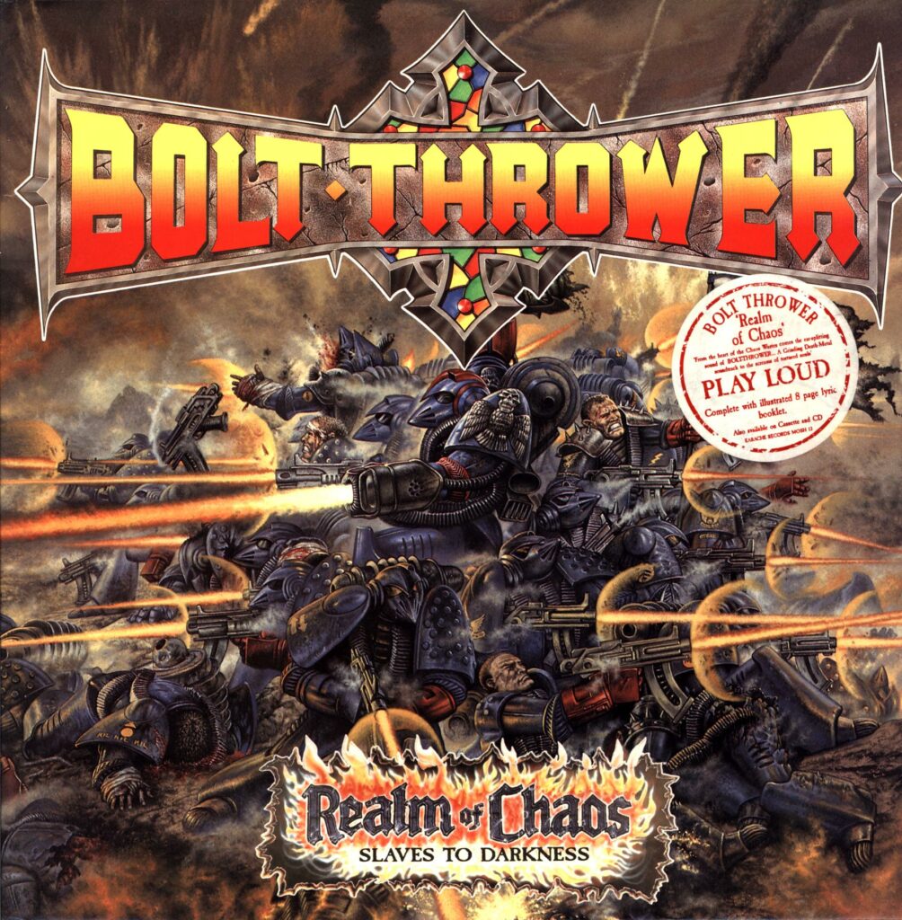 Bolt Thrower-Realm Of Chaos-LP Vinyl gatefold original