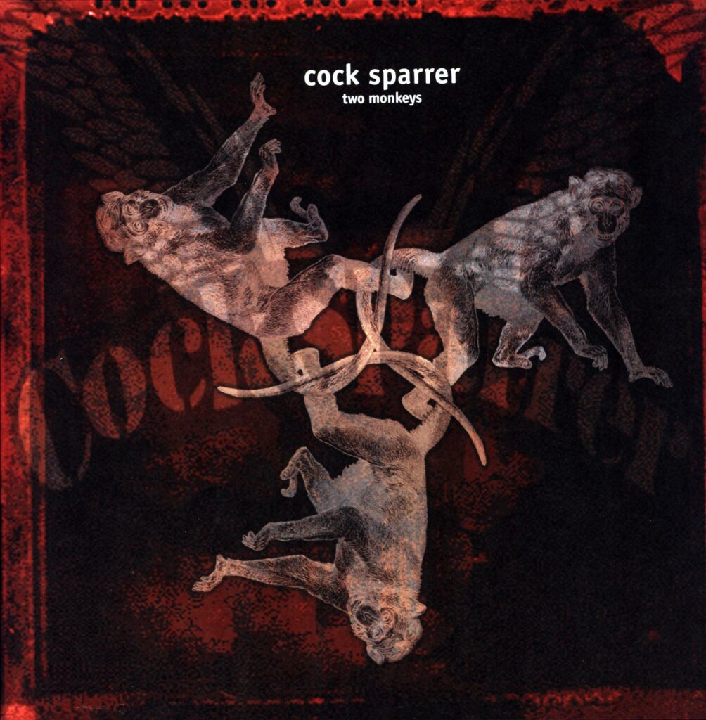Cock Sparrer-Two Monkeys-LP Vinyl Oxblood Galaxy