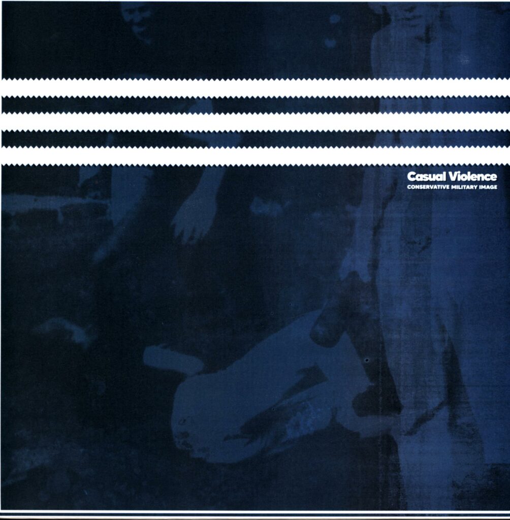 Conservative Military Image-Casual Violence clear-LP Vinyl