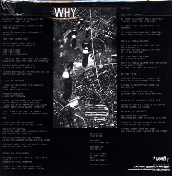 Discharge-Why-12 Vinyl 2023 red